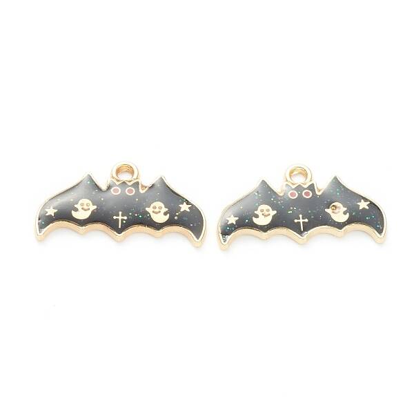 Alloy Enamel Pendants
