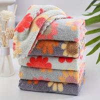 Boho Style Floral Pattern Towel Set, 6 Counts/set Soft Absorbent Towel, Quick-drying Towel for Home Bathroom Dormitory Hotel ...