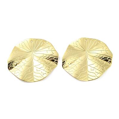 Rack Plating Eco-Friendly Brass Pendants