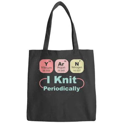 Yarn Lovers I Knit Periodically Knitting Bags
