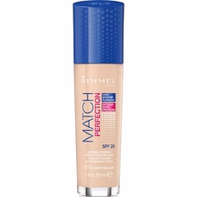 Rimmel MAKE-UP MATCH PERFECTION SPF 25 - Fondotinta SPF 30 ml 100 Avorio