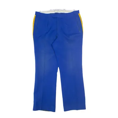 UNIFORMENFABRIK AG Suisse Workwear Uniform Trousers Blue Regular Bootcut Mens W36 L30