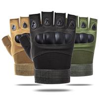 Half Finger Tactical Gloves, 1 Pair Outdoor Sports Gloves, Breathable Comfortable Gloves for Shooting, Cycling, Running, Hiki...