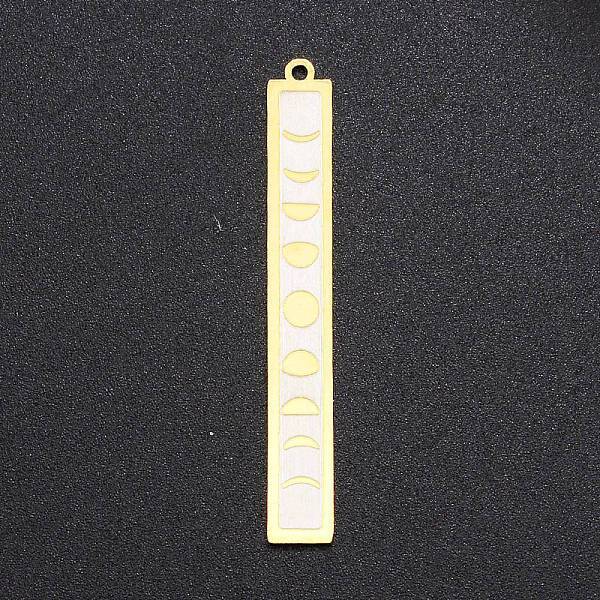 5Pcs 201 Stainless Steel Pendants