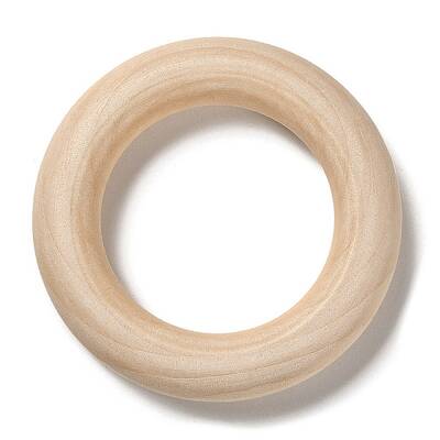 Unfinished Wood Linking Rings