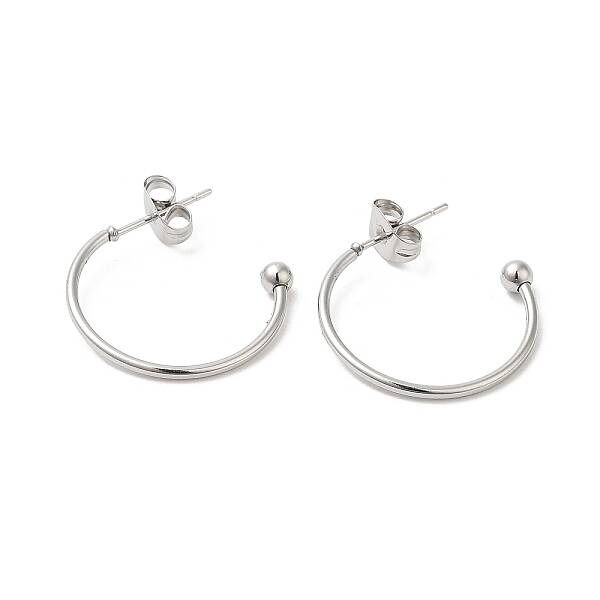Non-Tarnish 304 Stainless Steel Stud Earring