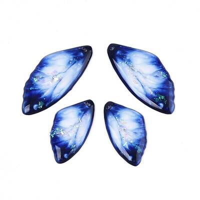 Transparent Epoxy Resin Pendants