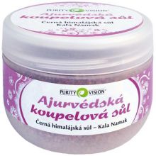 Purity vision Kala Namak - Sale da bagno ayurvedico e sale nero dell'Himalaya 500g