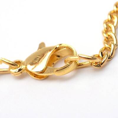 Iron Twisted Chain Necklace Making for Pocket Watches Design