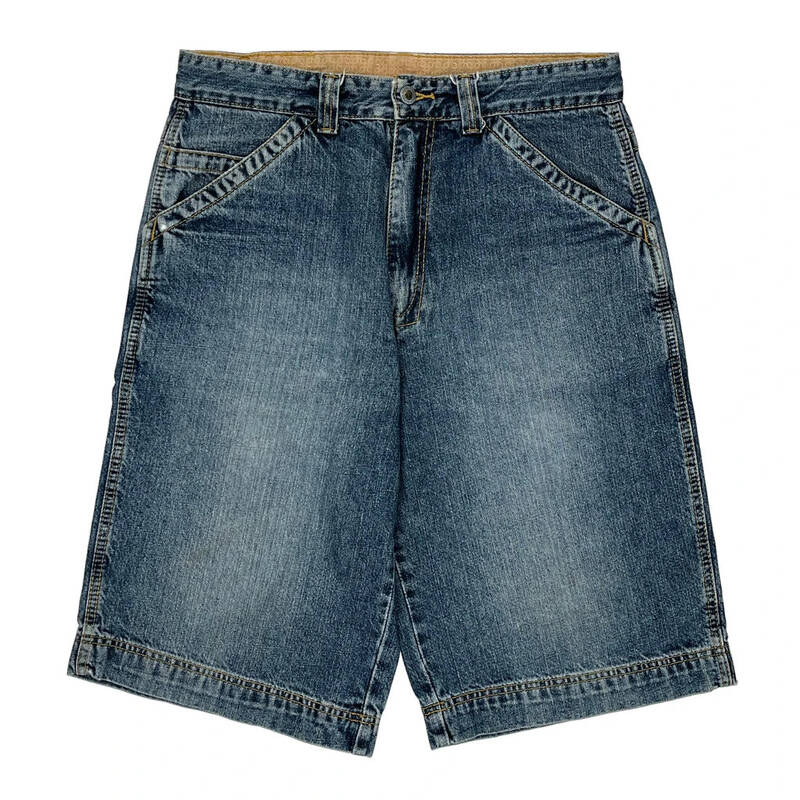 Timberland Denim Shorts - 32W 13L Blue Cotton