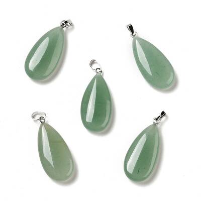 Natural Green Aventurine Pendants