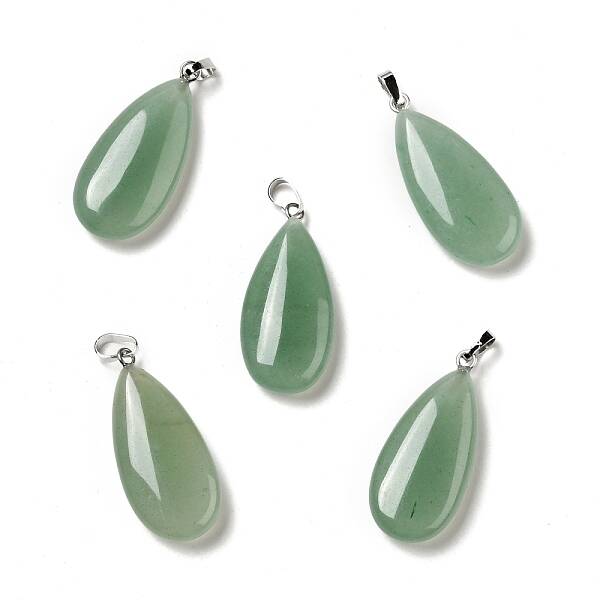 Natural Green Aventurine Pendants