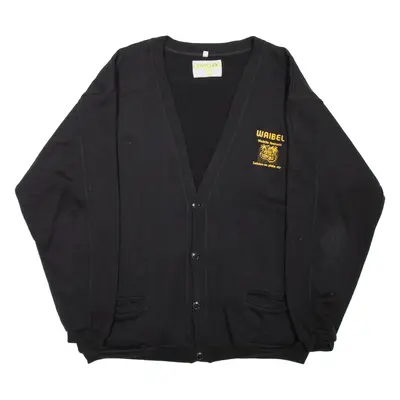 SWITCHER Mens Overcoat Coat Black XL