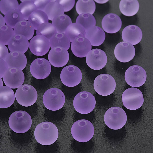 Transparent Acrylic Beads