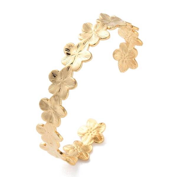 304 Stainless Steel Cuff Bangles for Women