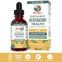 MaryRuth's Organic Respiratory Health Herbal Blend Liquid Drops - Mullein Leaf - Marshmallow Root - Elderberry - USDA Organic...
