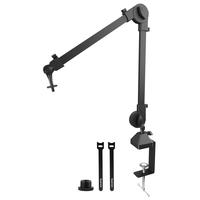 Squarock Mic Arm Mic Stand Adjustable Boom Arm Cable Management Rotatable Mic for Blue Yeti HyperX Shure SM7B & Other Microph...
