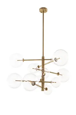 Brass Sputnik Chandelier | Eichholtz Argento S
