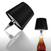 Wireless Bottle Lamp-Wine Bottle Lights with Touch Dimming, Wine Bottle Light Head,Rechargeable LED Lamp Shade for Home, Bar,...