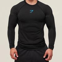 Men's Shark Workout Shirt - Gym Performance Top for Strength & Endurance Exercises - Athletic Training Apparel