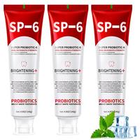 SP-6 Whitening Toothpaste improves oral mucosa, freshens breath and whitens teeth for the whole family