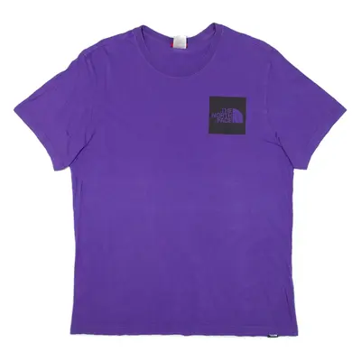 THE NORTH FACE Mens T-Shirt Purple L