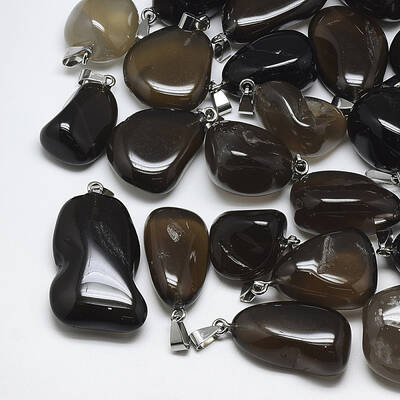 Natural Smoky Quartz Pendants