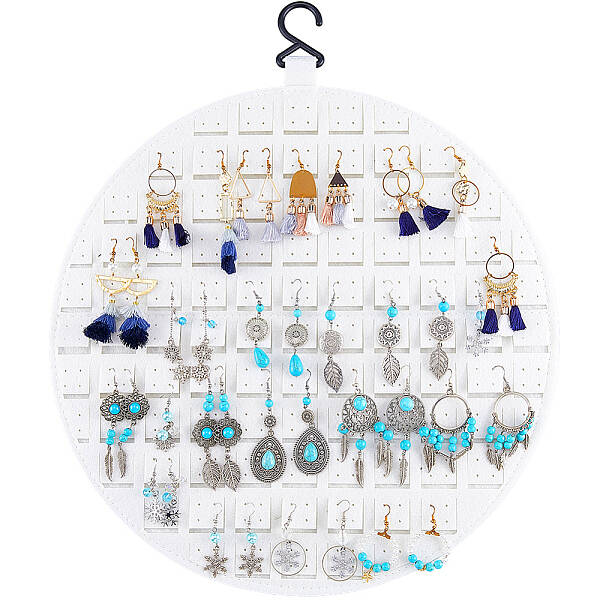 Polyester Wall-Mounted Jewelry Hanging Rolls