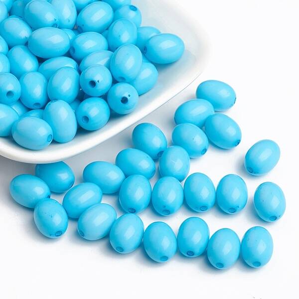Opaque Acrylic Beads