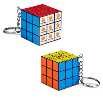 100 Promotional Rubik's Micro Cube Key Holder - Recycled