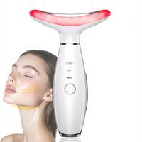 Facial Massager Tool, Skin Care and Double Chin Neck Massage, Face Sculpting Tool with Thermals, Portable Facial Beauty Devic...