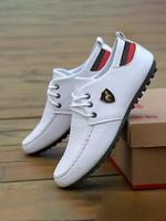 Men's Casual Plain Color Lace Up Loafers, Fashionable Comfortable Shoes for Daily Wear, Lightweight Breathable Shoes for All ...
