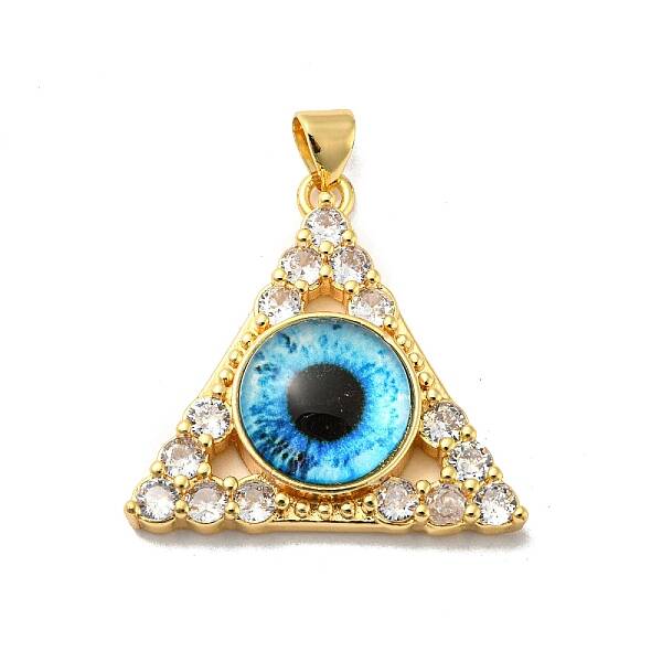 Real 18K Gold Plated Brass Pendants