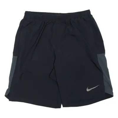 NIKE Mesh Lining Mens Swimming Shorts Black Relaxed M W28