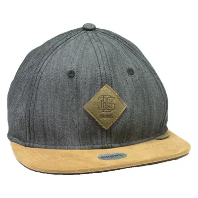 DJINNS Mens Snapback Cap Grey ONE SIZE