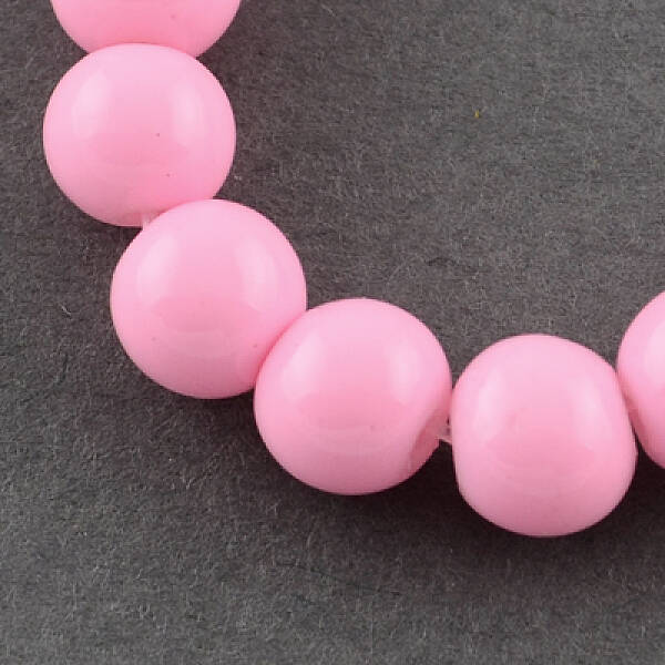 Painted Glass Bead Strands