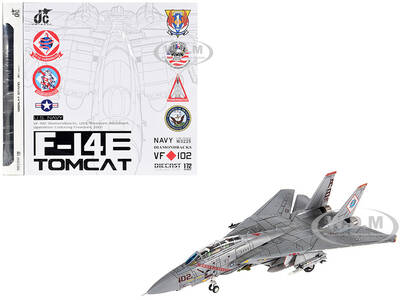 Grumman F-14B Tomcat Fighter Aircraft VF-102 Diamondbacks, Operation Enduring Freedom (2001) United States Navy 1/72 Diecas...