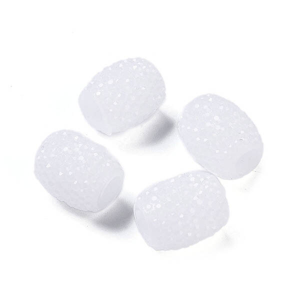 Opaque Resin European Jelly Colored Beads