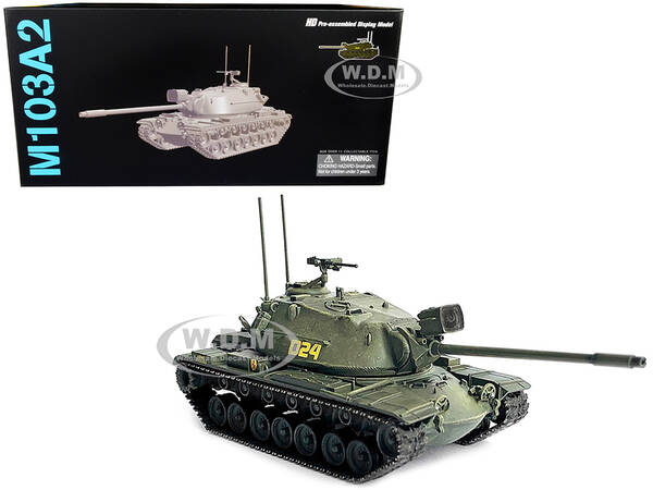 United States M103A2 Heavy Tank D24 Olive Drab \