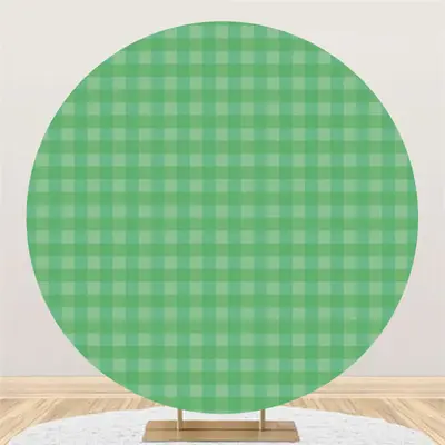 Aperturee Pink Floral Dance Round Birthday Backdrop | Round Party Backdrop | Circle Birthday Backdrop Cover | Happy Birthday ...