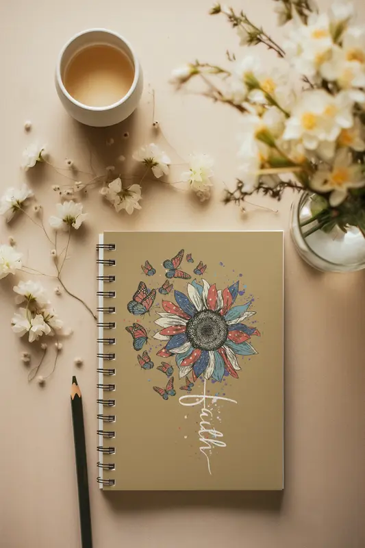 Faith Sunflower Prayer Journal