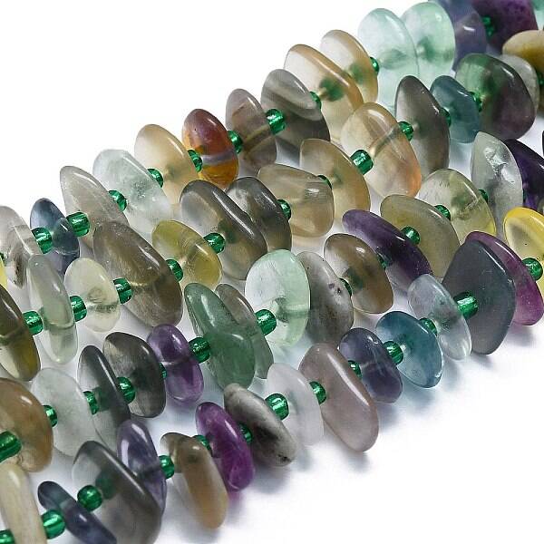Natural Fluorite Beads Strands