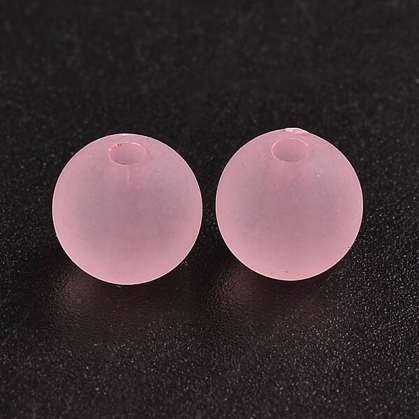 Transparent Acrylic Ball Beads
