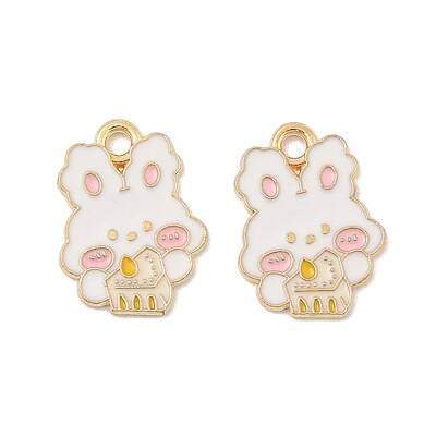 Animal Forest Theme Zinc Alloy Enamel Pendants