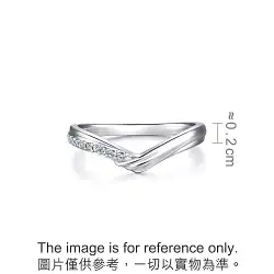 'Starry' 18K White Gold Ring