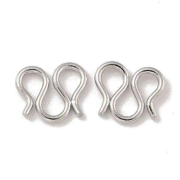 Brass S-Hook Clasps