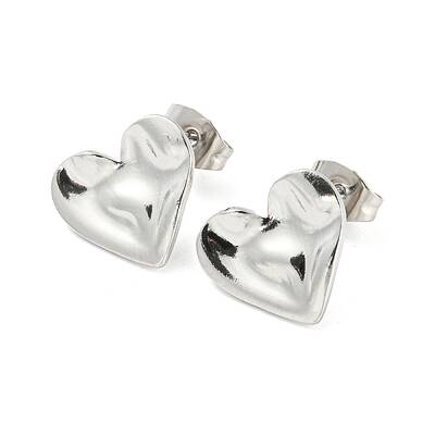 Non-Tarnish 304 Stainless Steel Stud Earrings