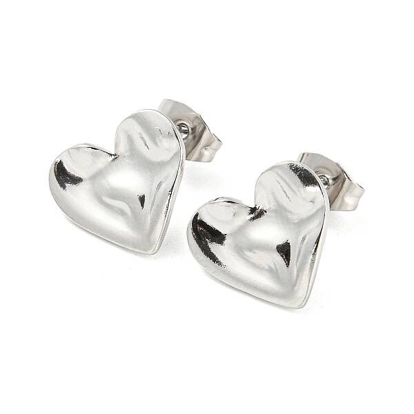Non-Tarnish 304 Stainless Steel Stud Earrings