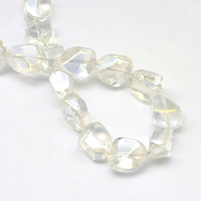 Electroplate Glass Beads Strands