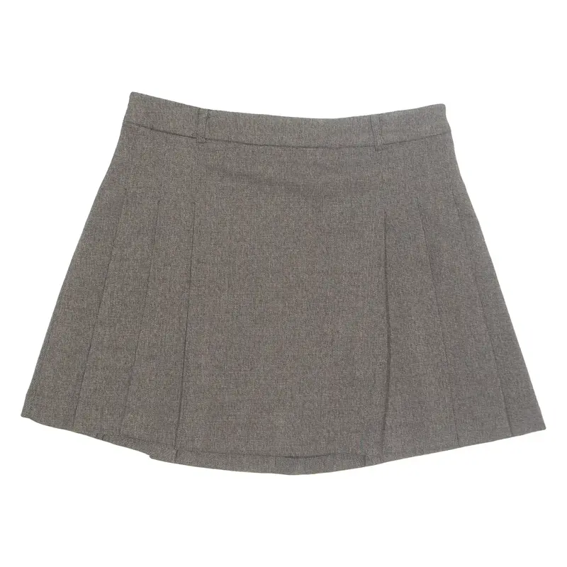 MNG Womens A-Line Skirt Brown Short M